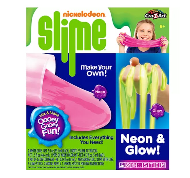 Nickelodeon Slime- Make Your Own, Neon & Glow Slime!