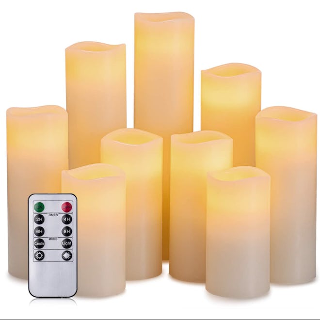 Hausware Flameless Candles (9-Pack)