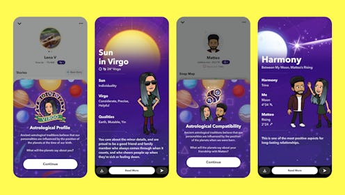 Snapchat has a new astrology feature for daily horoscopes and zodiac sign compatibility.