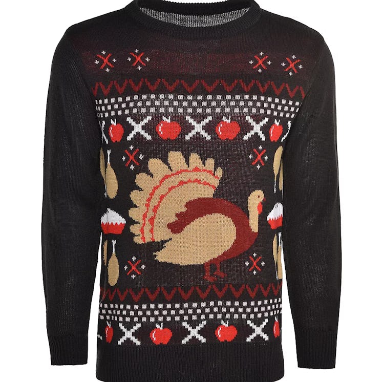 Adult Thanksgiving Feast Ugly Sweater