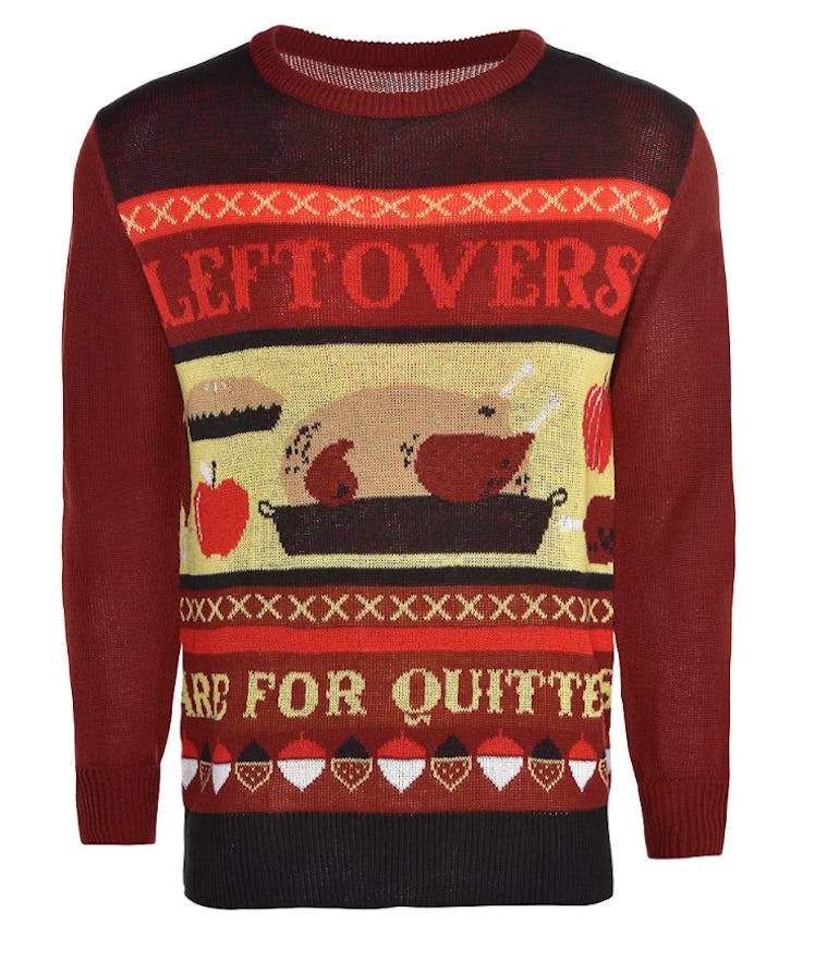 Adult Leftovers are For Quitters Ugly Sweater
