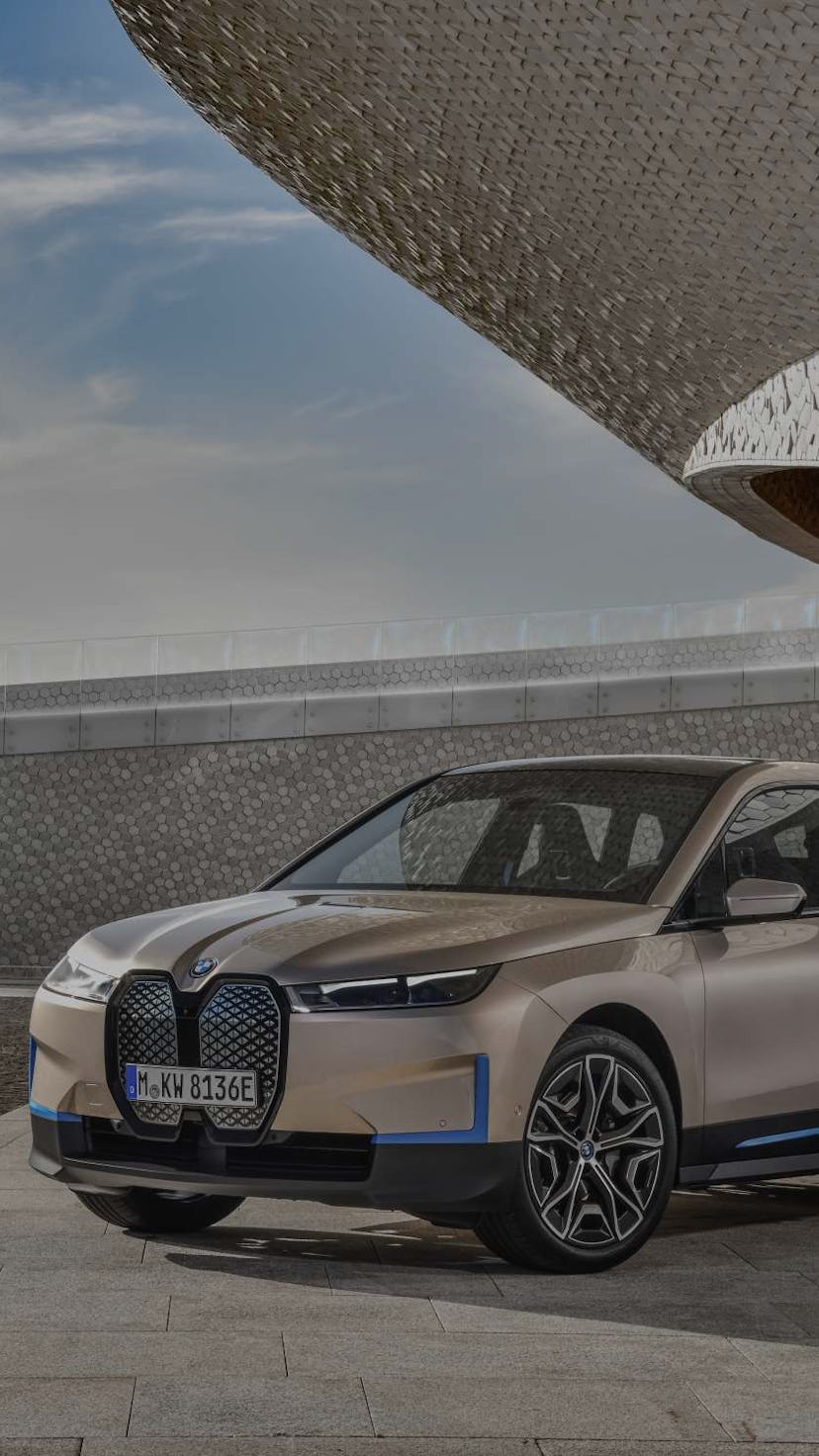 BMW's iX is an all-electric SUV and a template for the company's future electric vehicles.