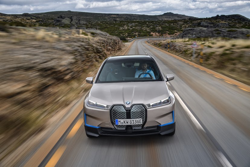 BMW's iX is an all-electric SUV and a template for the company's future electric vehicles.
