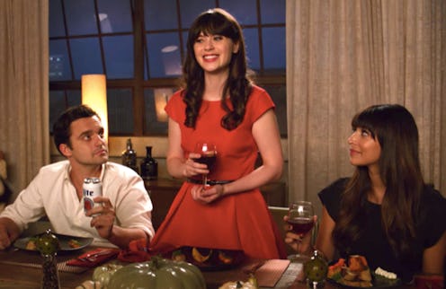 A scene from a thanksgiving episode of New Girl, where Jess makes a speech. This year, consider havi...