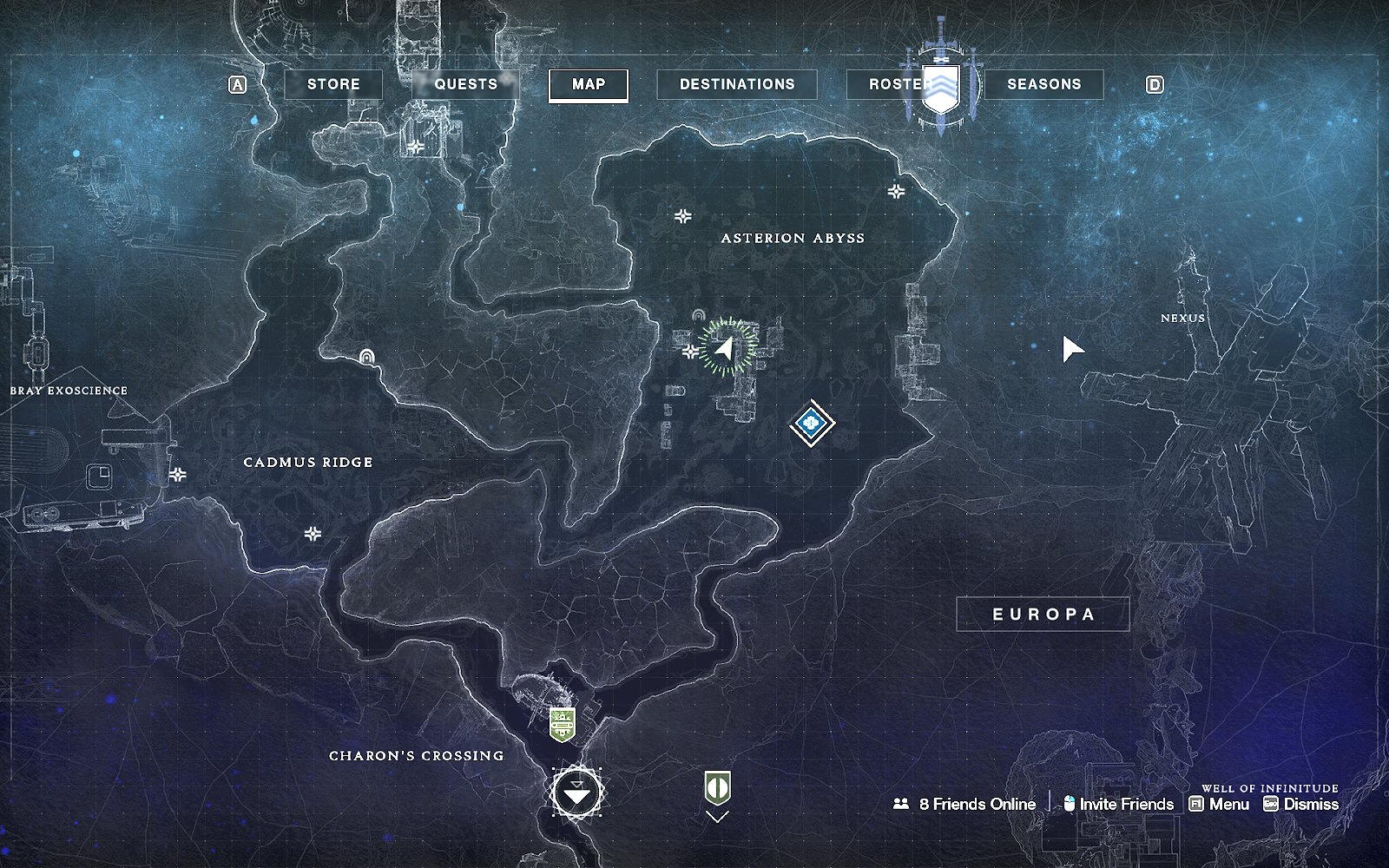 destiny patrol maps