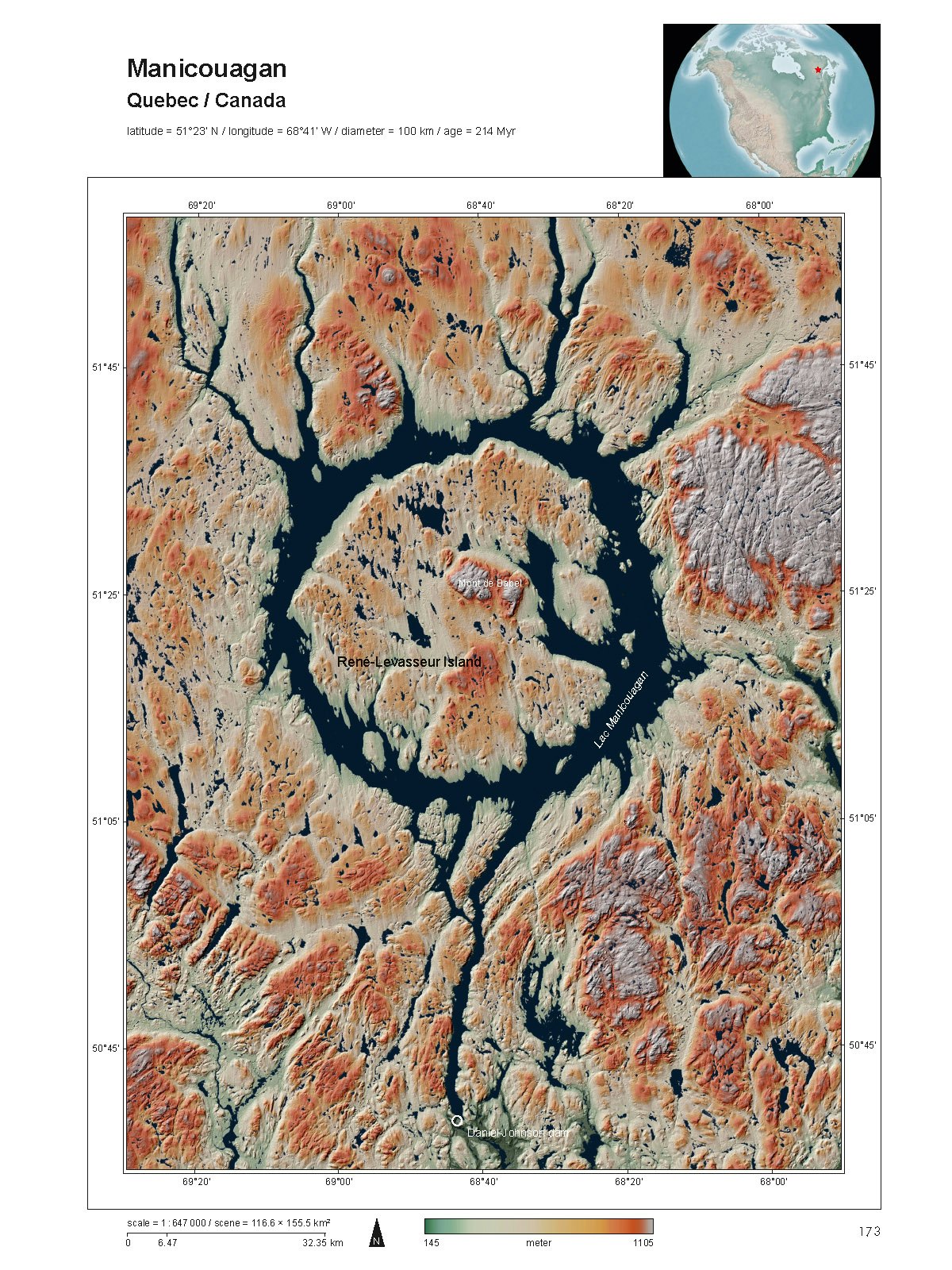 New atlas shows off Earth's impact craters