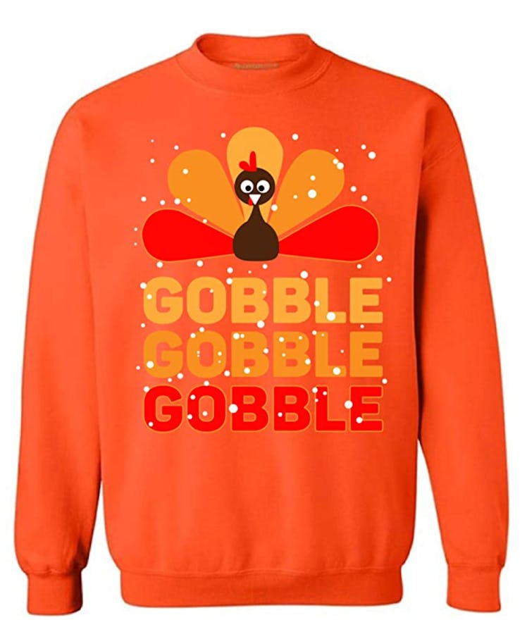 Gobble Gobble Gobble - Happy Thanksgiving Sweater