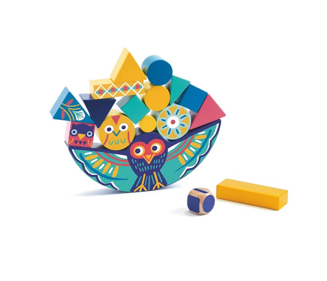 Djeco Stacking Wooden Blocks Game