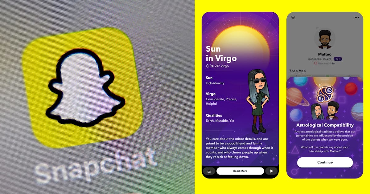 Here's Where To Find Snapchat's Astrology Charts To Dive Deep ...