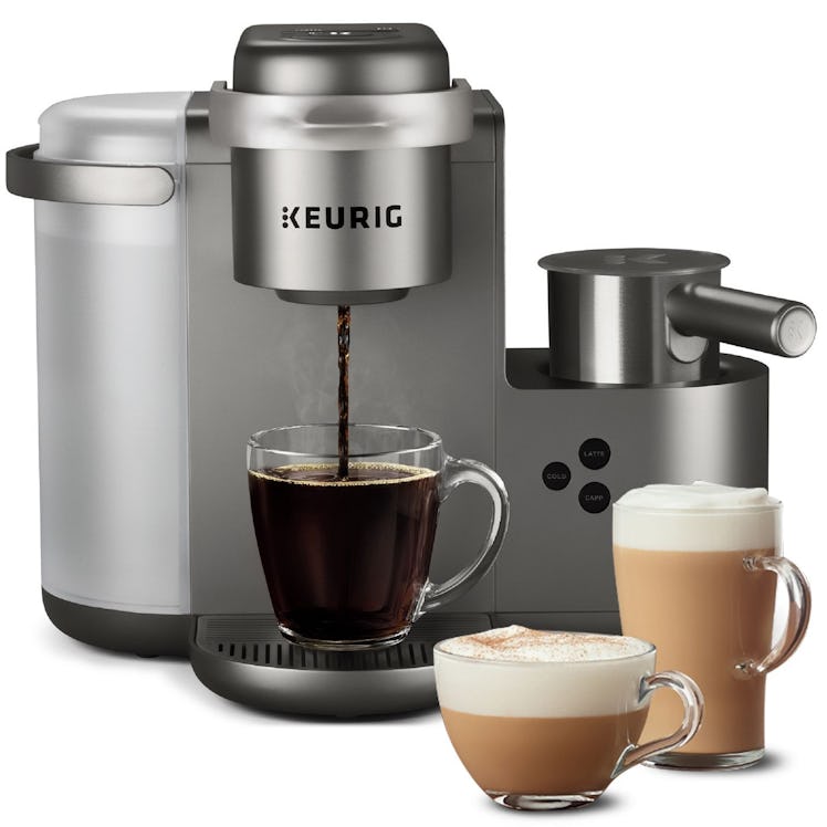 Keurig Special Edition Single-Serve Coffee, Latte and Cappuccino Maker - Nickel