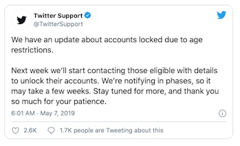 Ice Locked Itself Out Of Twitter By Insinuating It Signed Up As A Preteen