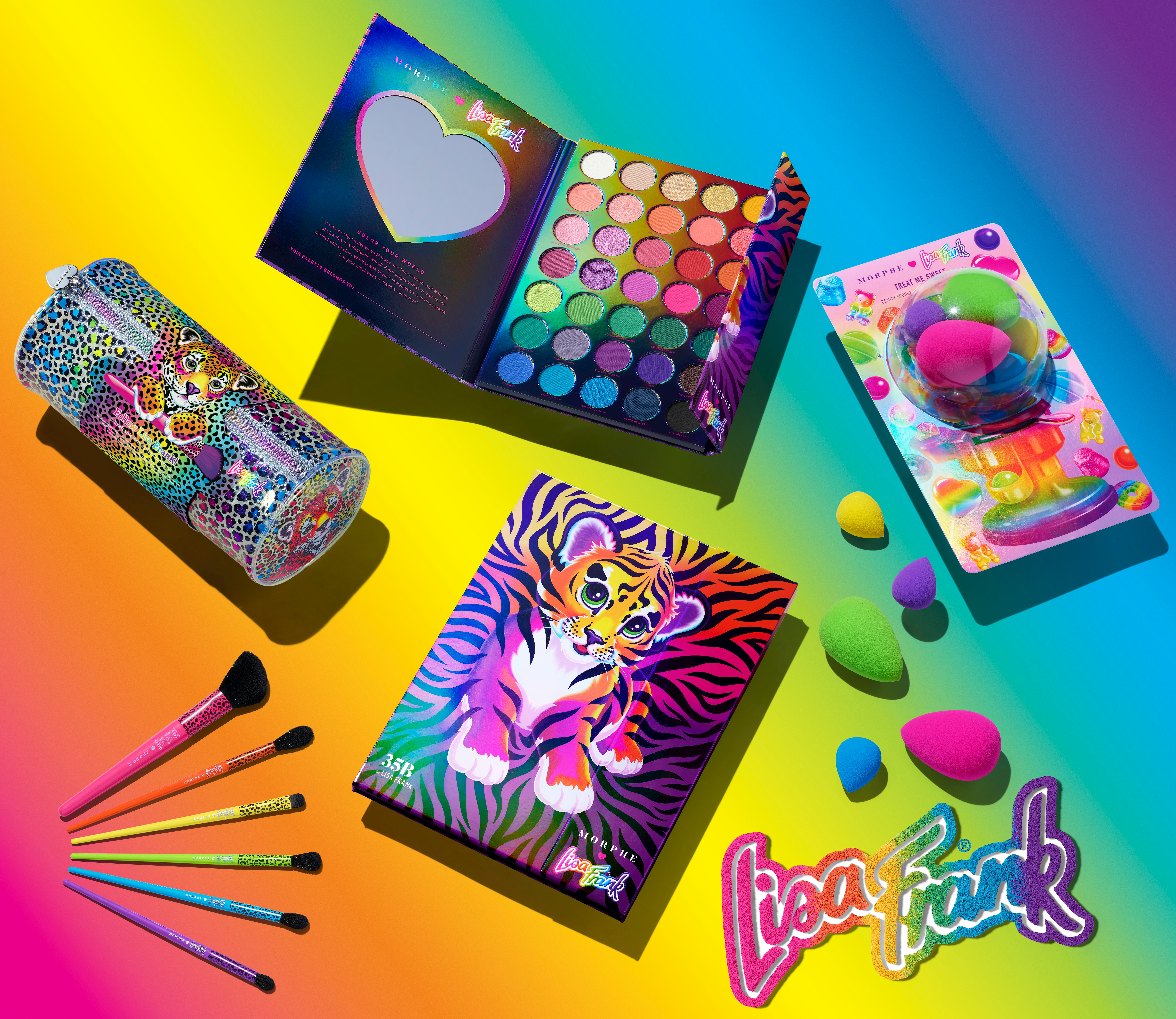 Morphe Tapped Lisa Frank For Its Newest, And Most Colorful