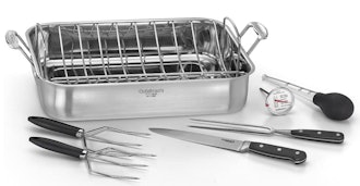Cuisinart Chef's Classic Stainless  Roaster With Rack (16 Inches)