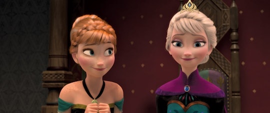 Princess Elsa and Anna from Disney's 'Frozen'.