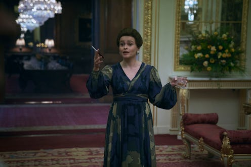 Helena Bonham Carter as Princess Margaret in 'The Crown' via the Netflix press site.