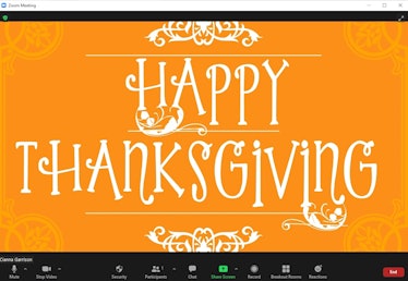 These Thanksgiving Zoom backgrounds will make your calls so festive.