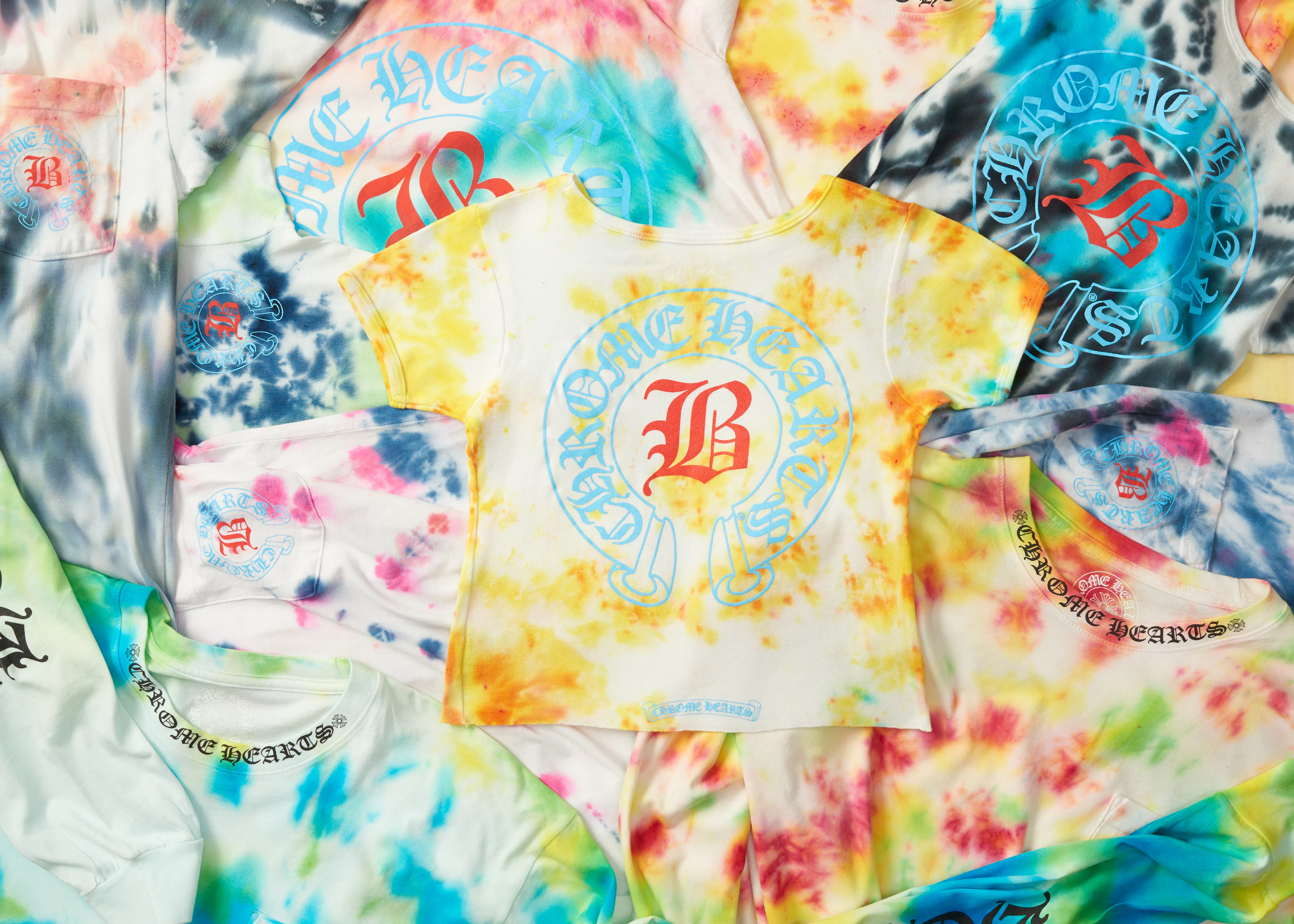 Chrome Hearts & Bella Hadid's Tie-Dye Shirts Will Benefit Feeding
