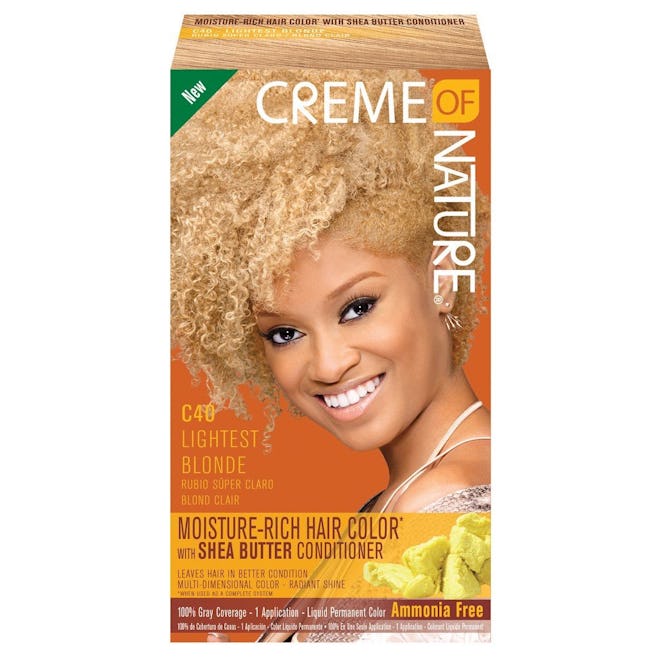 Creme of Nature Moisture Rich Hair Color Kit in Lightest Blonde