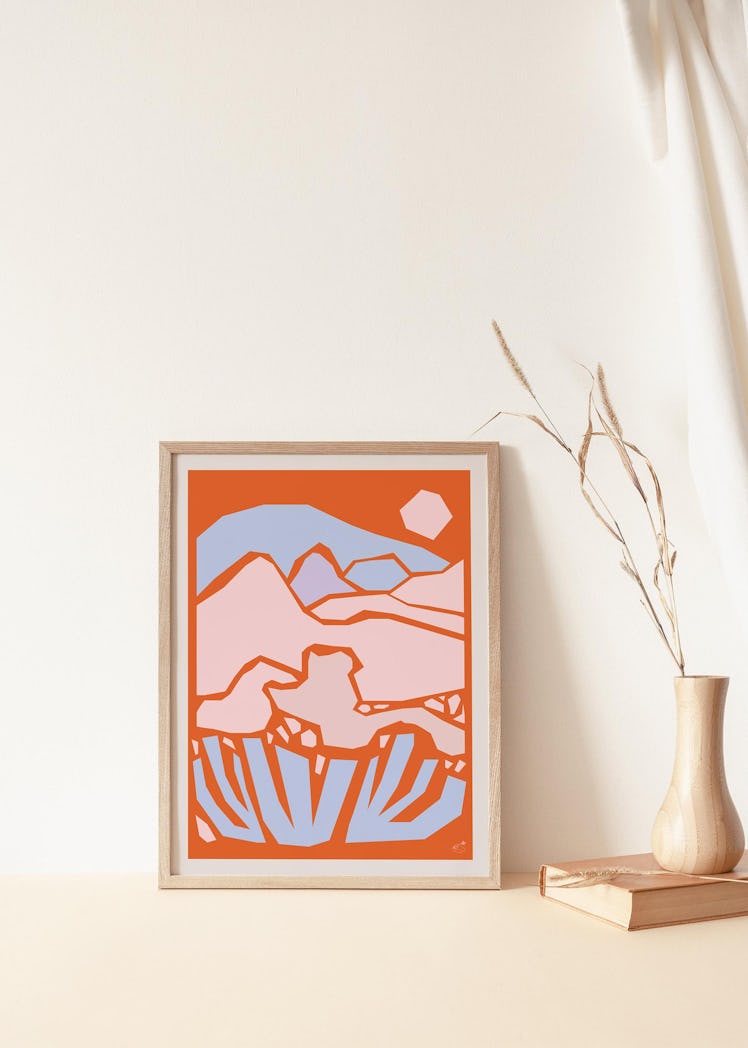Abstract Desert Landscape 2 Giclée Print