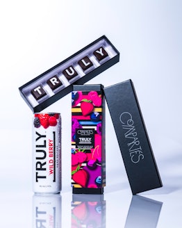 Compartes’ Truly Hard Seltzer-infused chocolates are a festive treat.