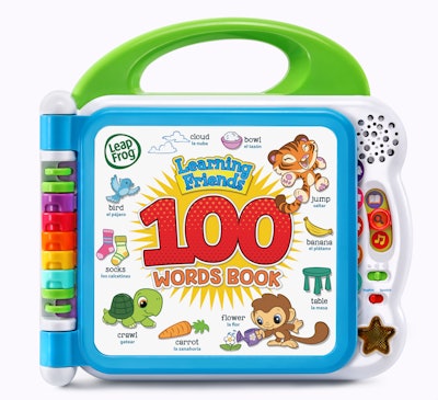 Leapfrog Learning Friends 100 Words Bilingual Electronic Book