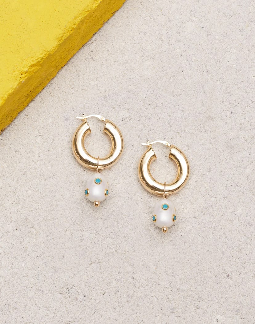 Lamia Turquoise Earrings