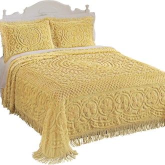 Collections Etc Calista Chenille Bedspread 