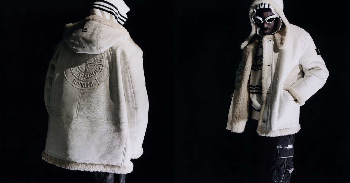 Supreme And Stone Island Collab On Hand Painted Jackets For The Rough Winter Supreme And Stone Island Collab On Hand Painted Jackets For The Rough Winter