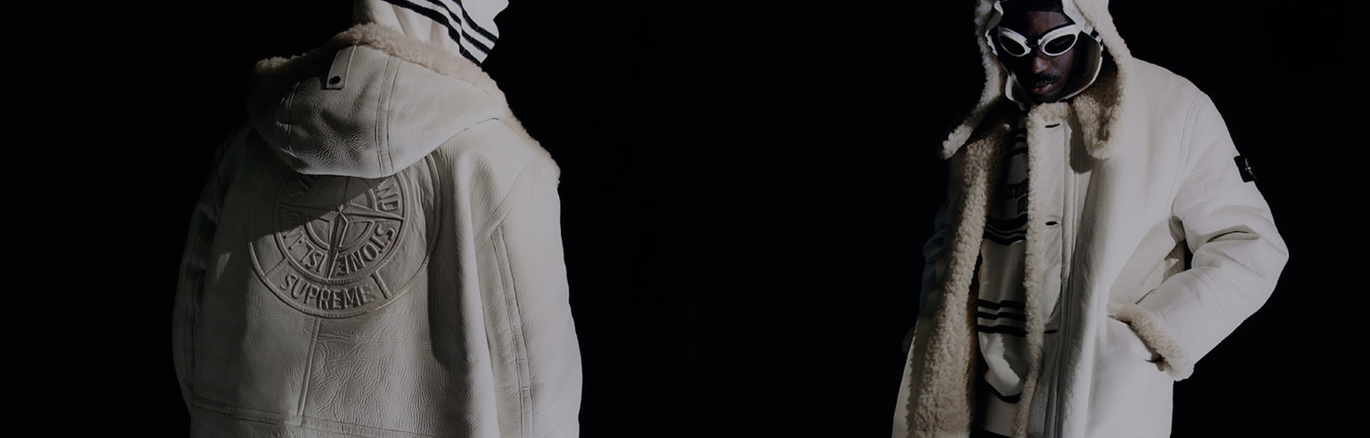 Supreme And Stone Island Collab On Hand Painted Jackets For The Rough Winter Supreme And Stone Island Collab On Hand Painted Jackets For The Rough Winter