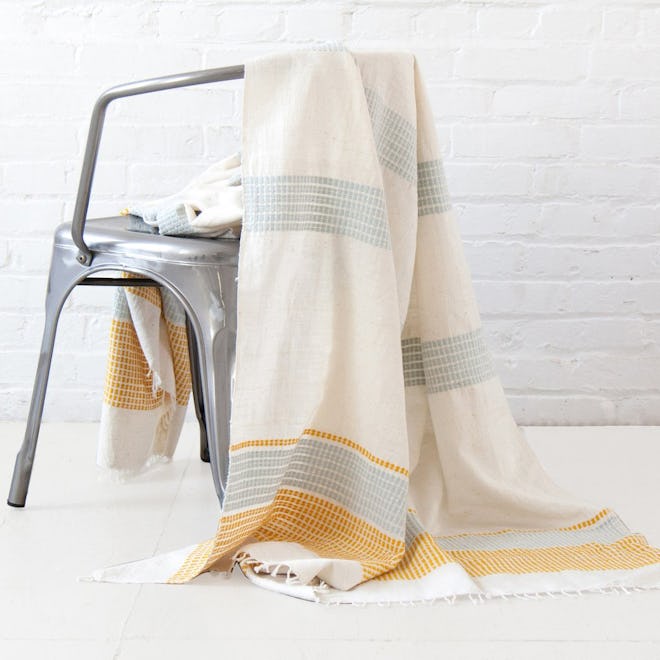 a throw blanket is a cozy gift for homebodies