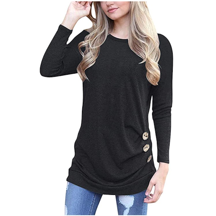 Yincro Side Button T-Shirt