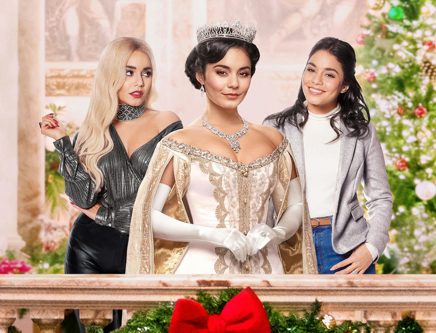 Vanessa Hudgens in 'The Princess Switch: Switched Again' via the Netflix press site.