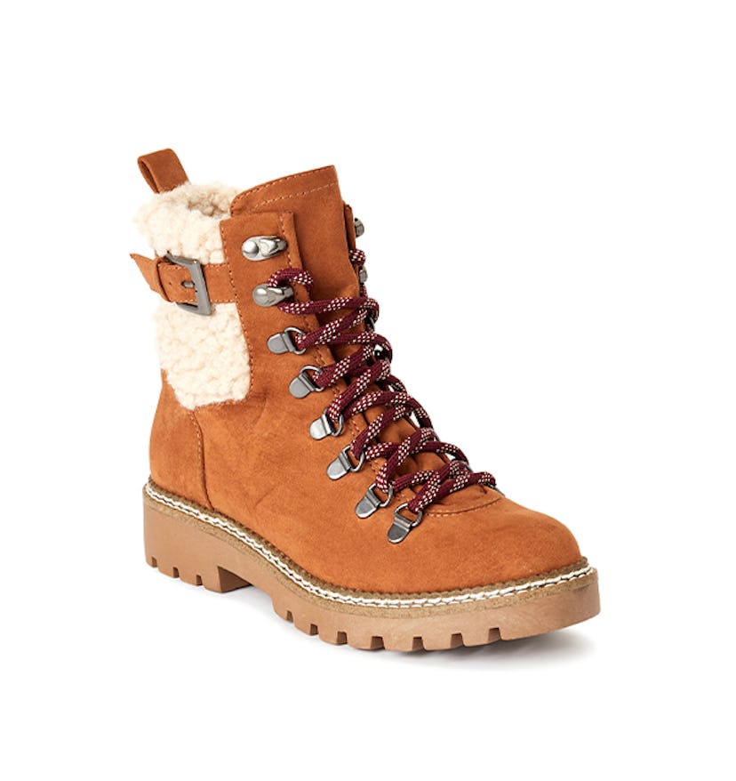 Addison Faux Sherpa Hiker Boot