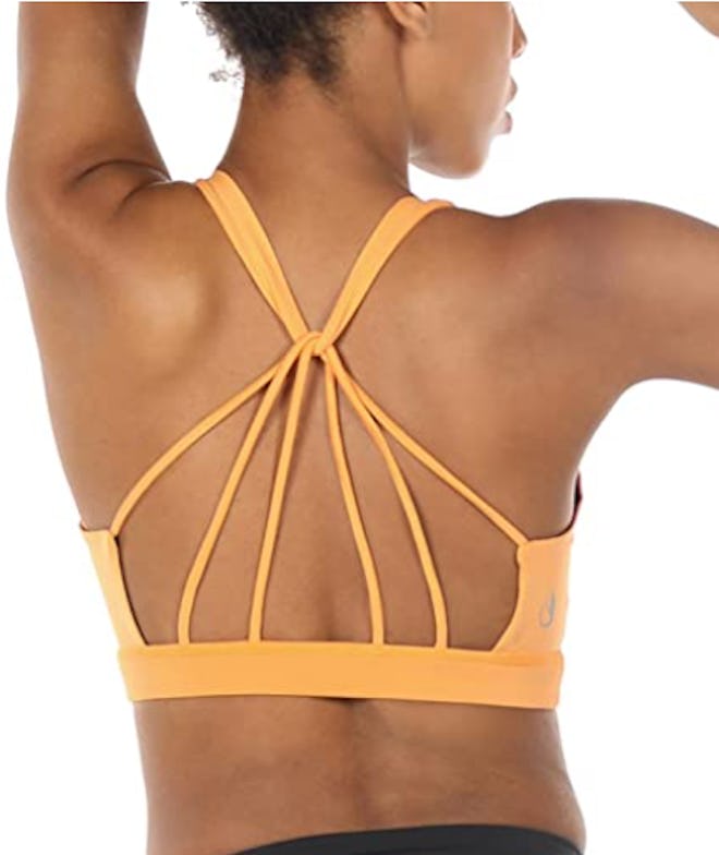 icyzone Padded Strappy Sports Bra