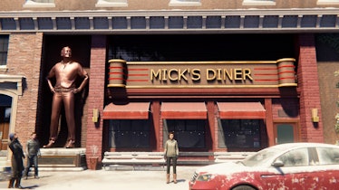 Spider-Man: Miles Morales Mick's Dinner Stan Lee Statue