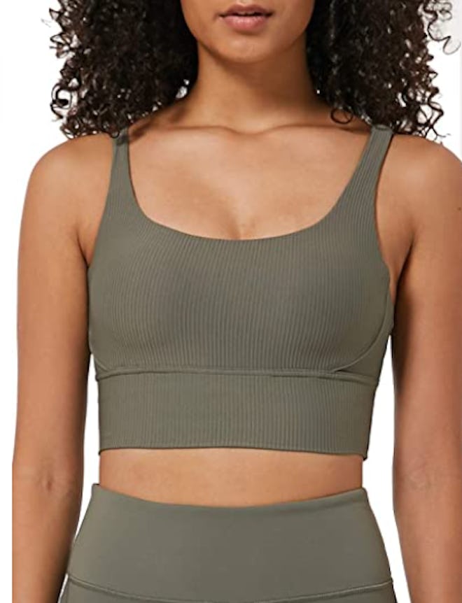 Ouber High Impact Ribbed Sports Bra