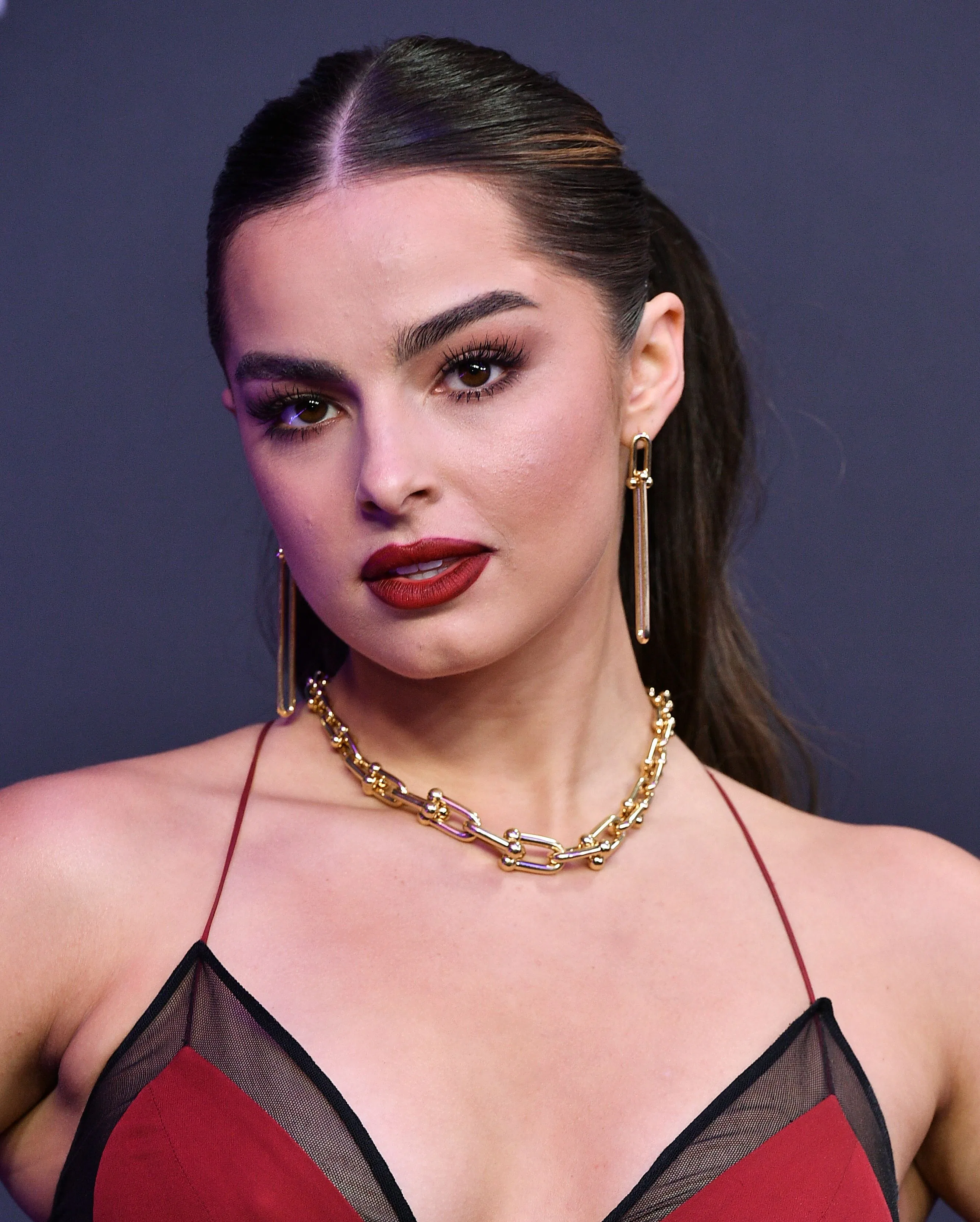 Addison Rae's 2020 People's Choice Awards Dress Has Me Seeing Red