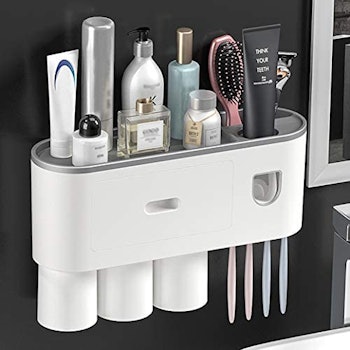 BUILDEC Toothbrush Holder and Shelf