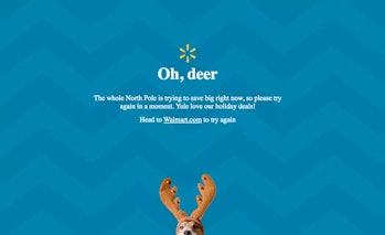 walmart oh deer error
