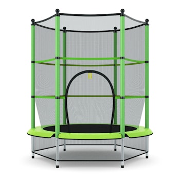 Round Trampoline Exercise W/ Safety Pad