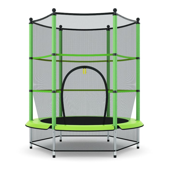 Round Trampoline Exercise W/ Safety Pad