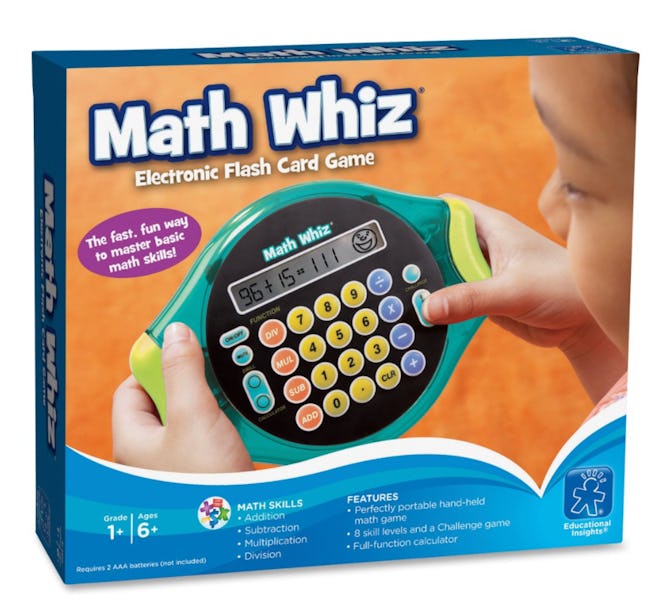 Educational Insights Math Whiz Electronic Flash Card Game