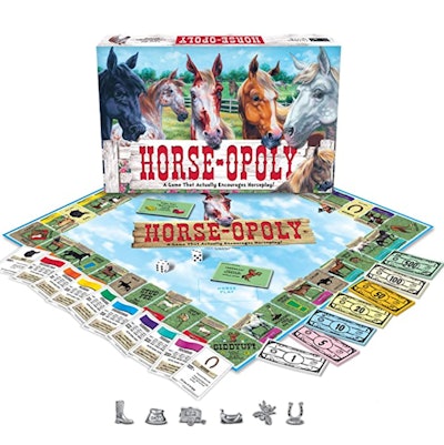 horse-opoly board game