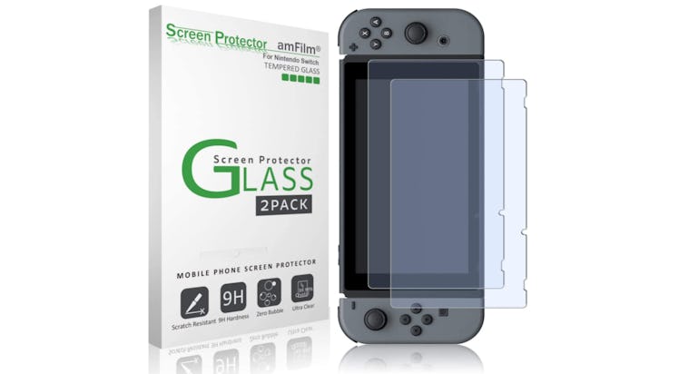 amFilm Tempered Glass Screen Protector (2-pack)