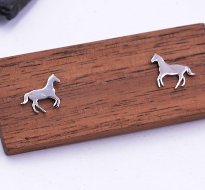 horse earrings are a perfect gift for horse lovers