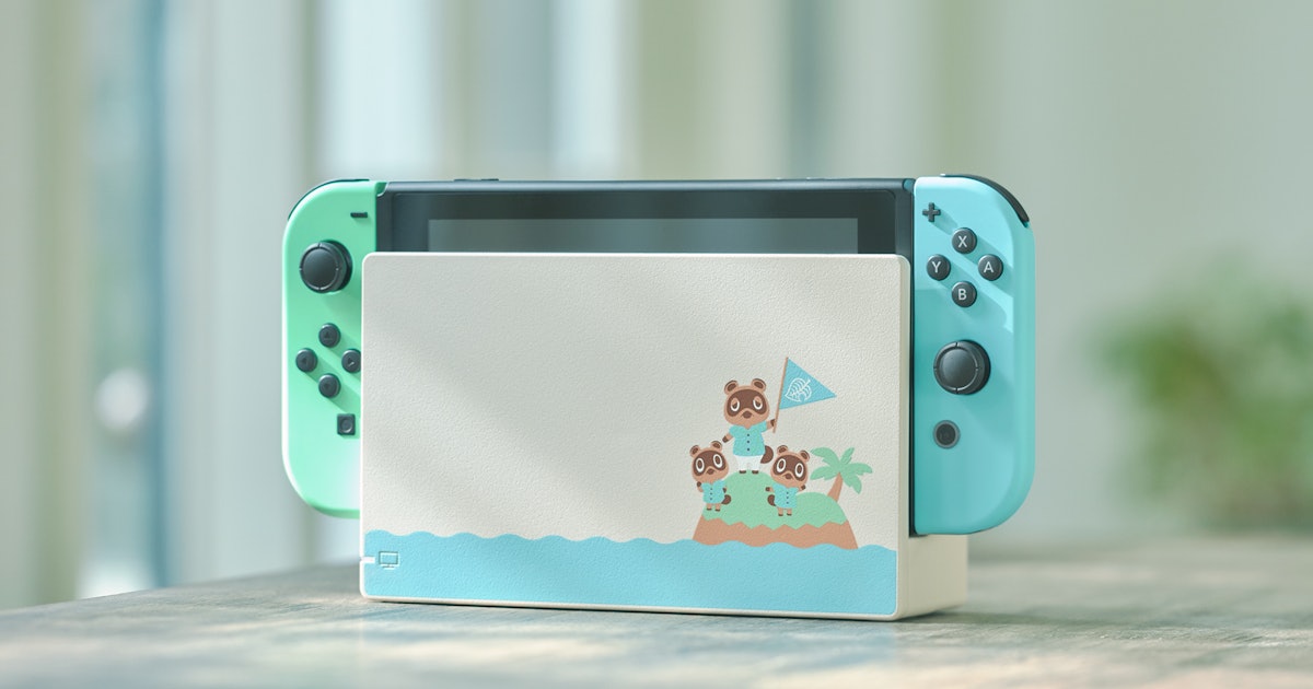 Nintendo Switch Animal Crossing Edition Is An Adorable Indulgence