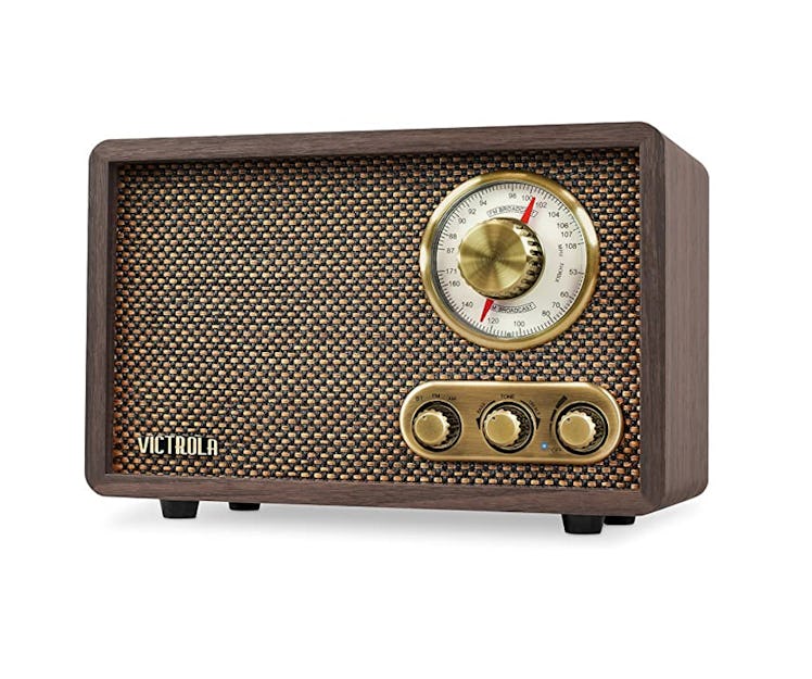 Victrola Retro Wood Bluetooth FM/AM Radio