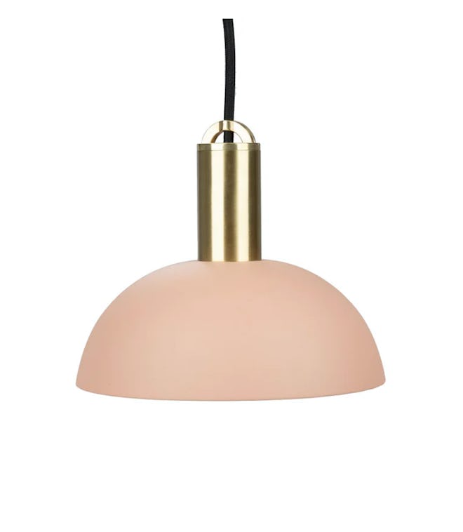 Tangent Dome Pink Pendant Lamp