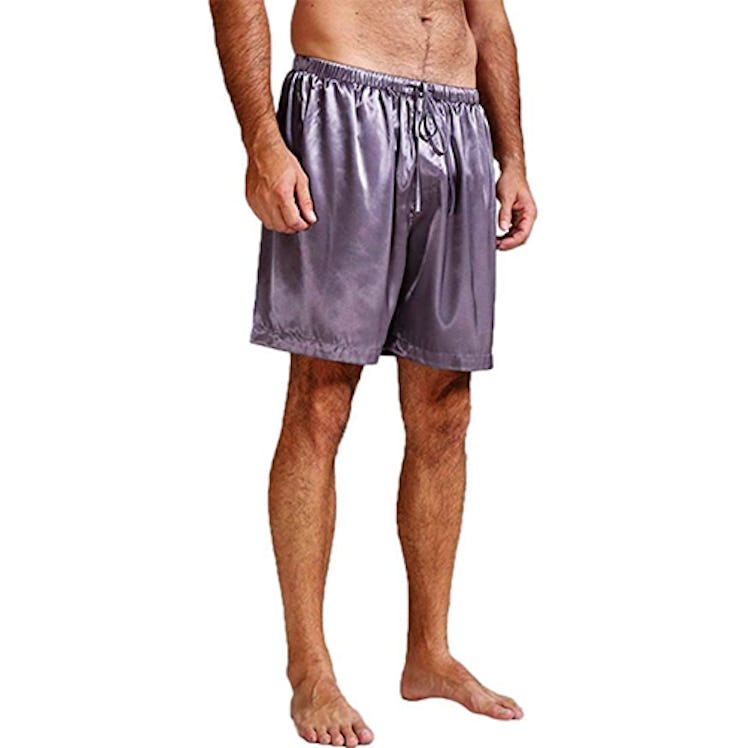 Lonxu Satin Pajama Boxers