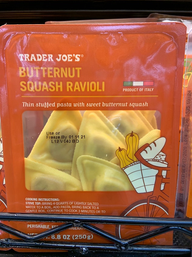 butternut squash ravioli